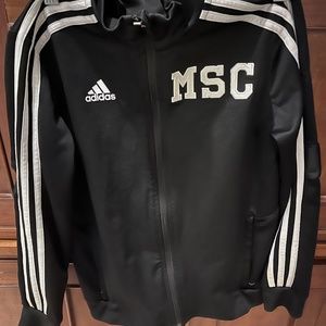 Boys Adidas full zip MSC jacket